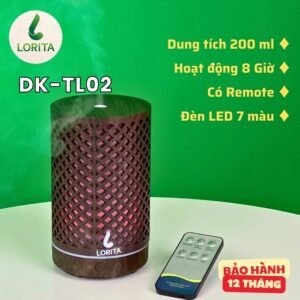 Máy xông tinh dầu LORITA DK-TL02
