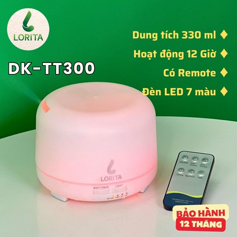 Máy xông tinh dầu LORITA DK-TT300