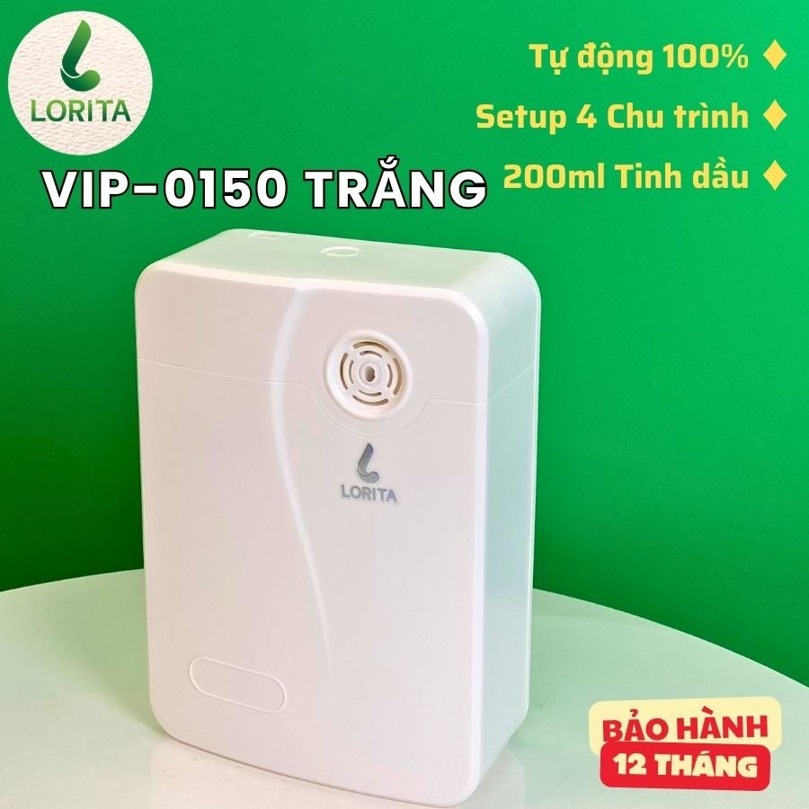 Máy xông tinh dầu LORITA VIP-0150 Trắng