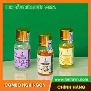 COMBO TINH DẦU CHỨC NĂNG LORITA - COMBO NGỦ NGON 10ML