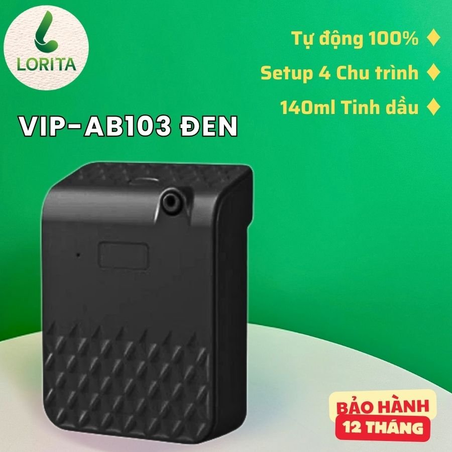Máy xông tinh dầu LORITA VIP-AB103 ĐEN