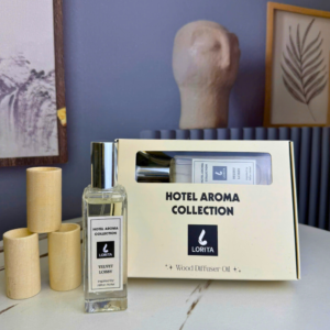 COMBO 3 TRỤ GỖ & TINH DẦU KHUẾCH TÁN HILTON 30ML