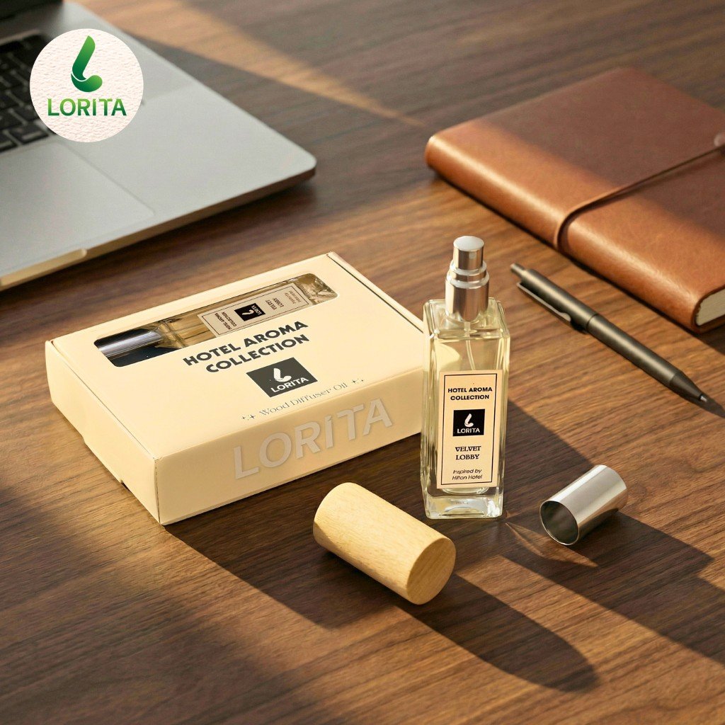 COMBO 3 TRỤ GỖ & TINH DẦU KHUẾCH TÁN HILTON 30ML - Ảnh 6