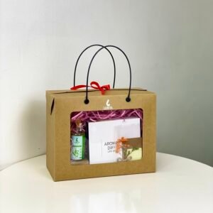 Hộp quà Máy xông và tinh dầu