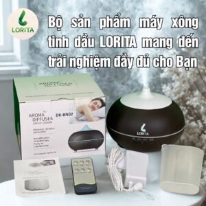 Alternative view of Hộp Quà Máy Xông Tinh Dầu LORITA – Set Quà Tặng Doanh Nghiệp Sang Trọng Giá Tốt