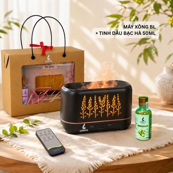Hộp Quà Máy Xông Tinh Dầu LORITA – Set Quà Tặng Doanh Nghiệp Sang Trọng Giá Tốt - Ảnh 6