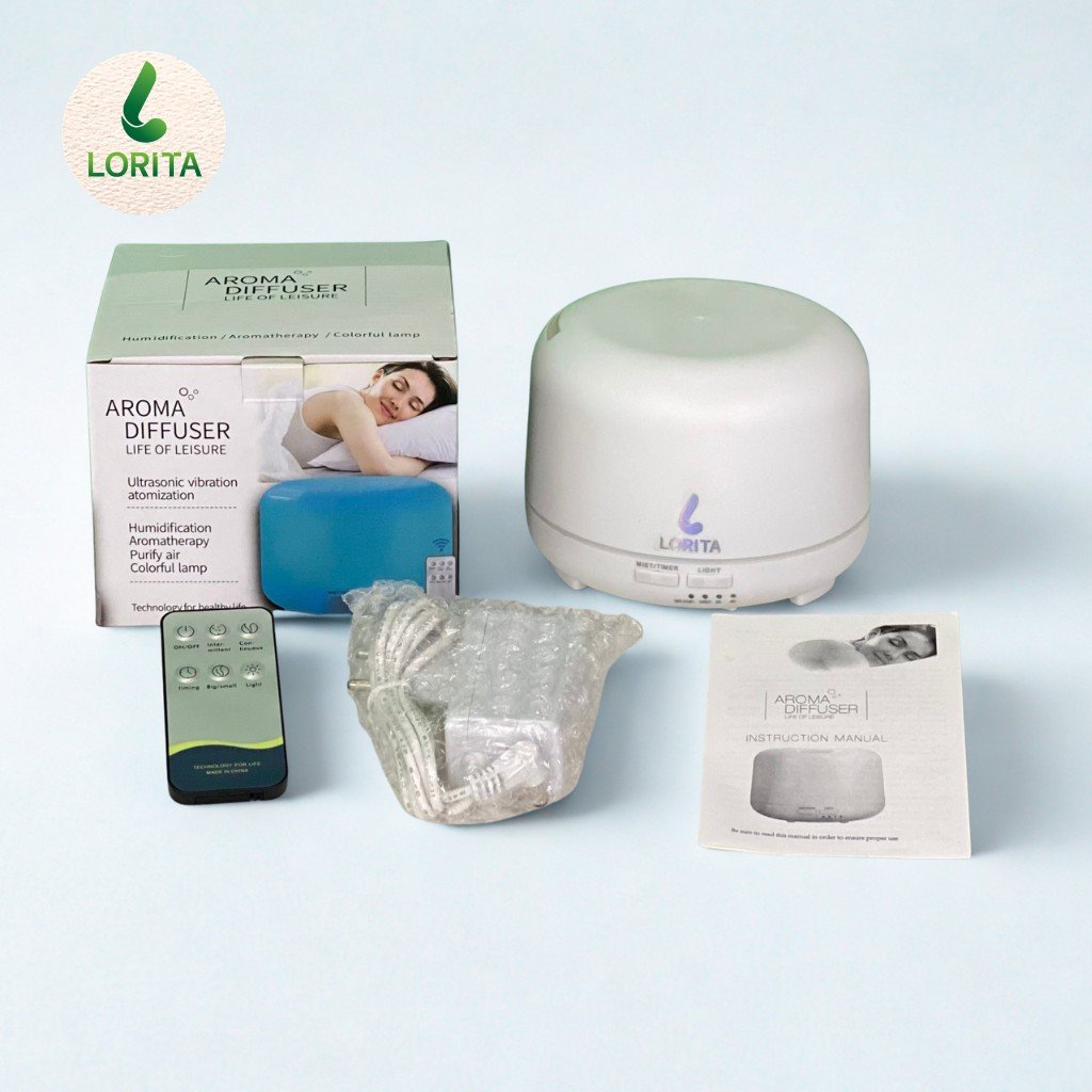 Hộp Quà Máy Xông Tinh Dầu LORITA – Combo Cao Cấp Sẵn Sàng Trao Tay - Ảnh 4