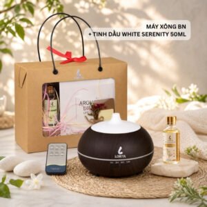 Alternative view of Hộp Quà Máy Xông Tinh Dầu LORITA – Set Quà Tặng Doanh Nghiệp Sang Trọng Giá Tốt