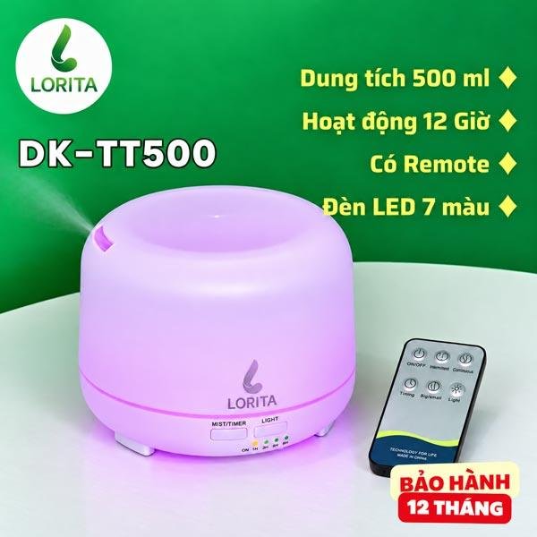 Máy xông tinh dầu LORITA DK-TT500